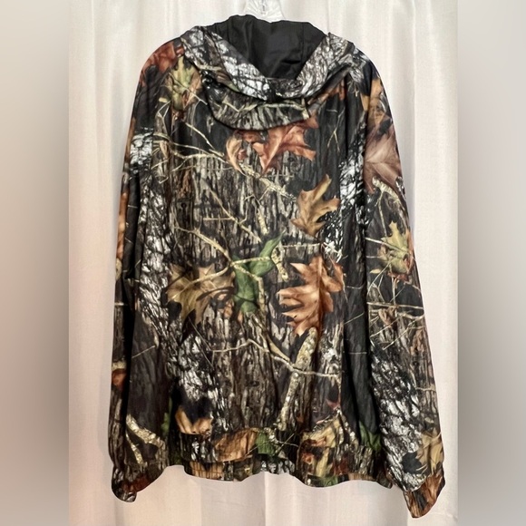 Mossy Oak Field Staff Camo Hunting Jacket Men’s 2XL Hooded - Picture 4 of 6